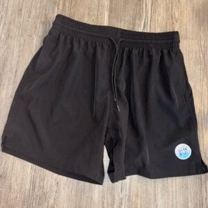 Black Men's Shorts Ocean Breeze Size Medium No Lining NWOT Swim